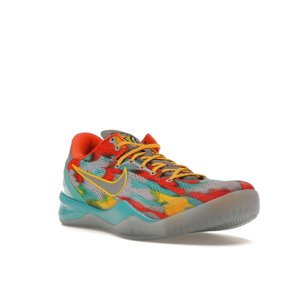 Nike Мужские кроссовки Kobe 8 Protro Venice Beach 2024 Синий Стадионно-серый Металлик-серебристый FQ3548-001