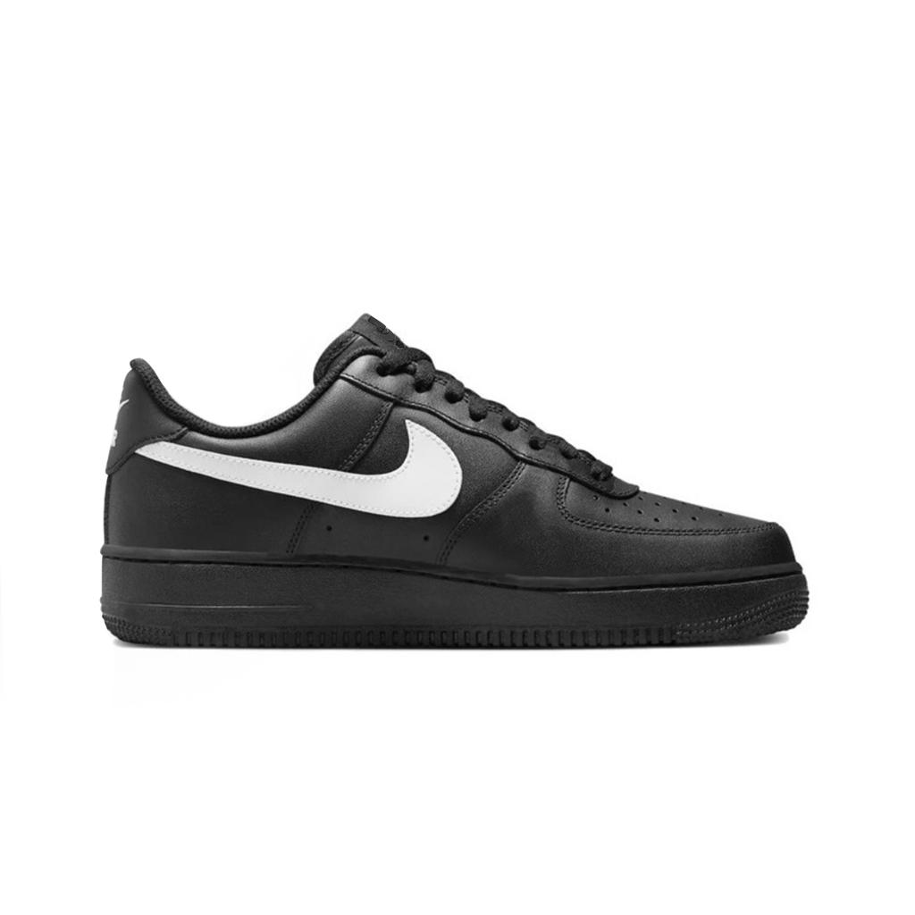 Nike Air Force 1 Abrasion Resistant Abrasion Resistant Low top Skateboard Shoes Unisex Black HF0022-100(Team578-)
