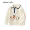 Balabala Girls' Winter Knit Pullover Sweater