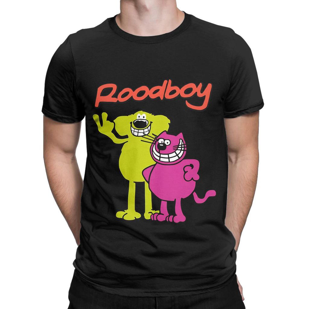 British Classic Kids TV 1970s Funny Graphic 100 Cotton TShirt Roobarb and cCustard Tees Tops For Unisex