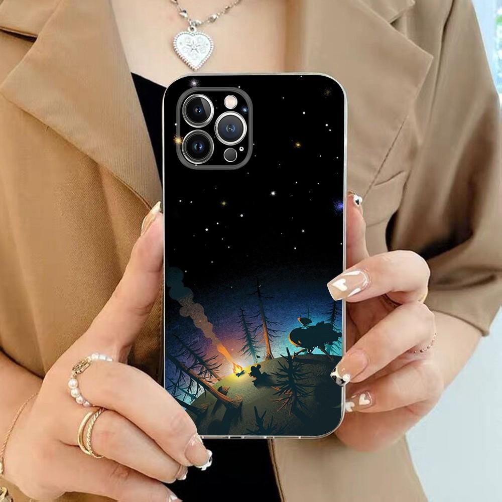 Чехол для телефона игры Outer Wilds для iPhone 16 15 14 11 12 13 Mini Pro XS Max Чехол 6 7 8 Plus X Funda Shell