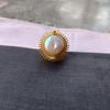 Кольцо с ядом из жемчуга, кольцо с пресноводным жемчугом, золотое кольцо ручной работы, лечебное кольцо, кольцо с секретным отделением, кольцо-медальон с ядом, подарок на день матери