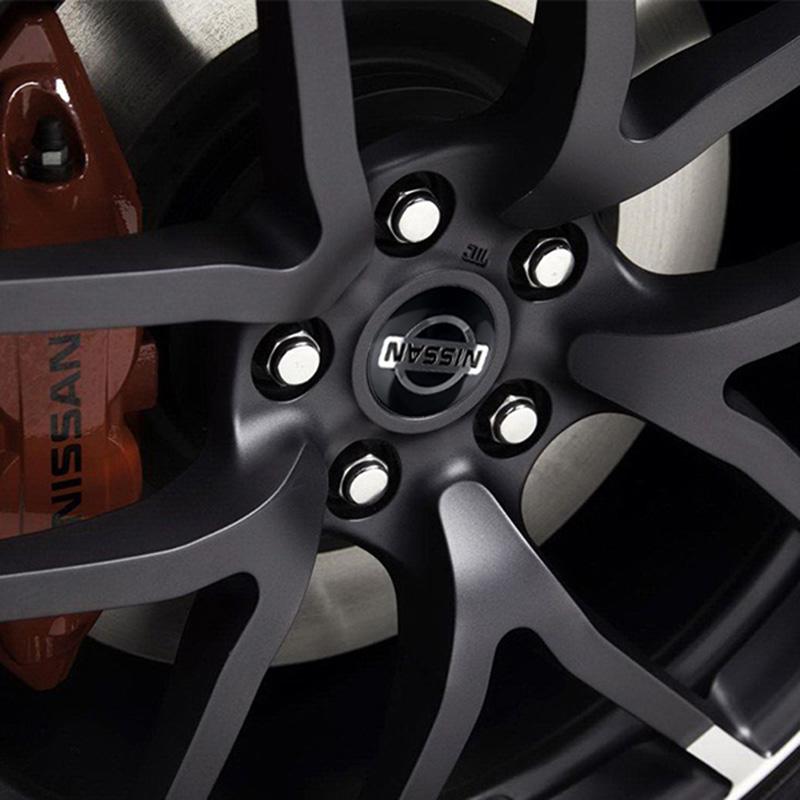 Car New Styling 56mm Wheel Center Hub Cap Sticker Badge Decoration Nissan Qashqai Note Juke Nismo Patrol Navara Mic GTR X-trail