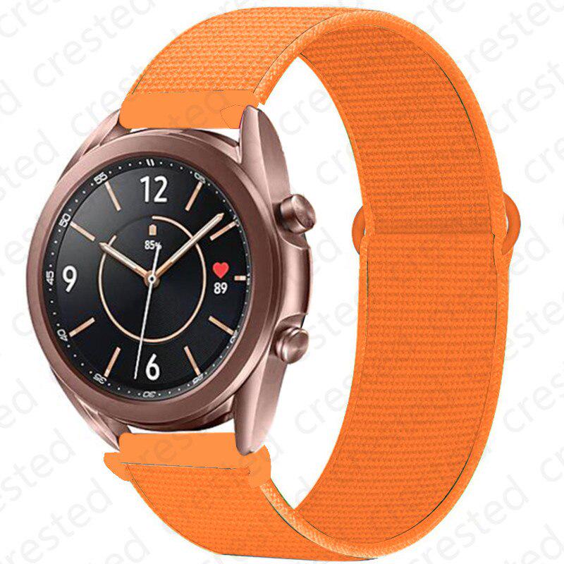 Ремешок 20/22 мм для Galaxy Watch 3/46/42 мм / активный 2 ремешка Samsung Gear S3 Frontier Sport нейлоновый браслет Huawei watch GT 2 41 45 мм