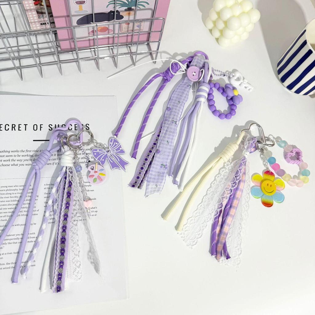 Серия Miu Кукла из ткани DIY Блайнд-бокс Подвеска - Модный игрушечный аксессуар, Фиолетовая серия