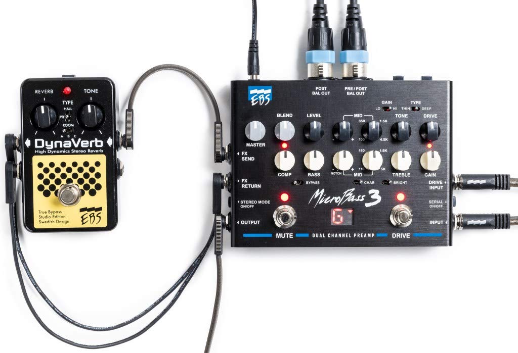 EBS MicroBass 3 Micro Bass 3 Черный