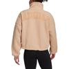 adidas Спортивная куртка из шерпы женская Абрикосовая H24177
