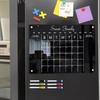 Магнитная доска-календарь для холодильника Прозрачный акриловый недельный планер Магнитная белая доска Прозрачная доска для холодильника Доска для сообщений Меню
