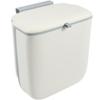 Hanging Trash Bins Kitchen Food Garbage Can with Lid Foldable Wall Mounted Trash Storage Bins Large Capacity Organizer Can
