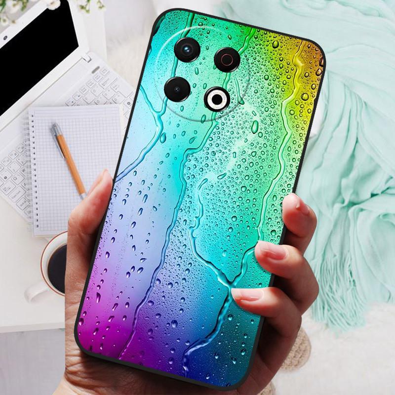 Для чехла Tecno Spark 30 Pro Мягкие силиконовые чехлы для телефона из ТПУ для Tecno Spark 30 KL6 Spark30 Pro KL7 Чехол Бампер Ударопрочный Coque