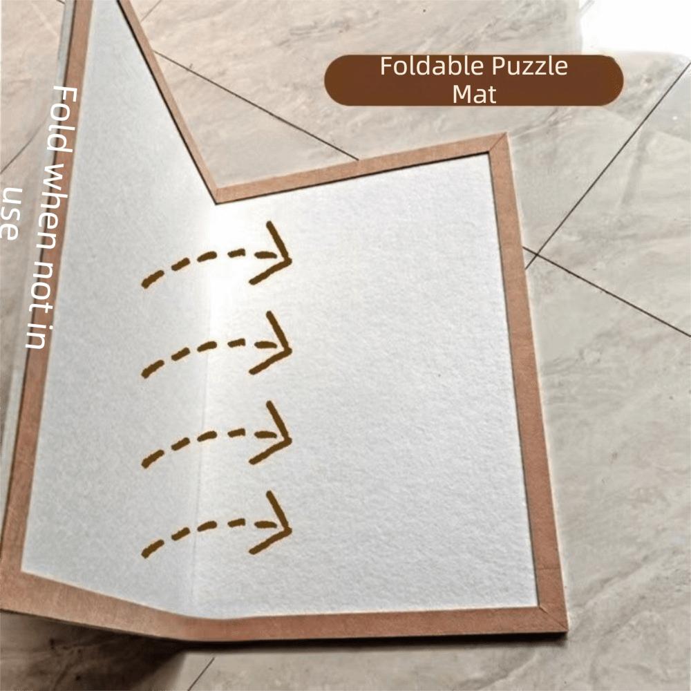 Thickened Puzzle Storage Board Felt Surface Puzzle Workbench Home Entertainment