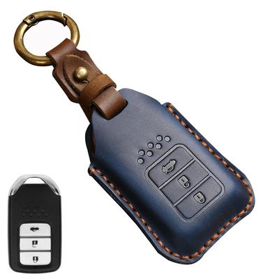 Чехол для ключа Honda для HONDA Smart Key Cover Натуральная кожа 3 кнопки Роскошный Стильный