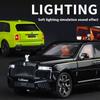 1:24 Рулона-Модель Автомобиля из Сплава Cullinan, С Имитацией Крыши «Звездное Небо», Внедорожник, Игрушечный Автомобиль для Мальчика, Внедорожник, Коллекция, Украшение, Подарок