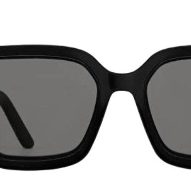 Dior Embedded Design Square Sunglasses Unisex sunglasses Black SGTS14IXR_10A0