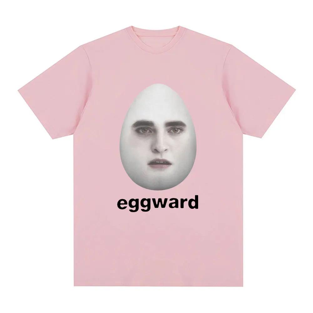 Twilight Eggward Funny Fan Imitates Robert Pattinson Humorous Tshirt With Edward Cullen Tshirtwomens Short Sleeved Tshirt