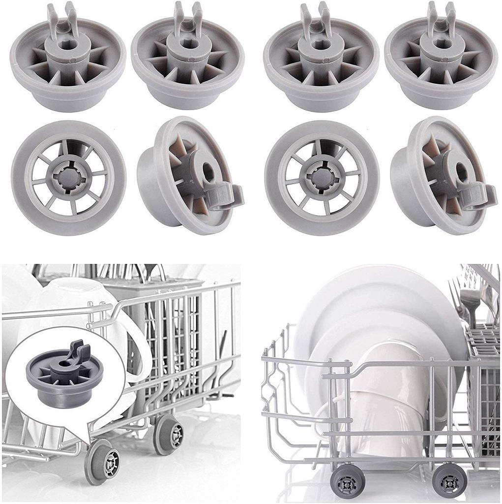 Accessories Dishwasher Wheels For Neff Lower Basket Plastic