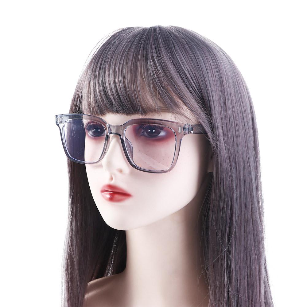 Glasses Gradient Frame Fake Glasses Black Frame Eyeglasses Korean Computer Eyewear Women Eyeglasses