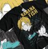 Футболка Banana Fish Аш Линкс Эйдзи Окумура Карточка Аниме Новая Футболка Все Размеры Унисекс Футболка