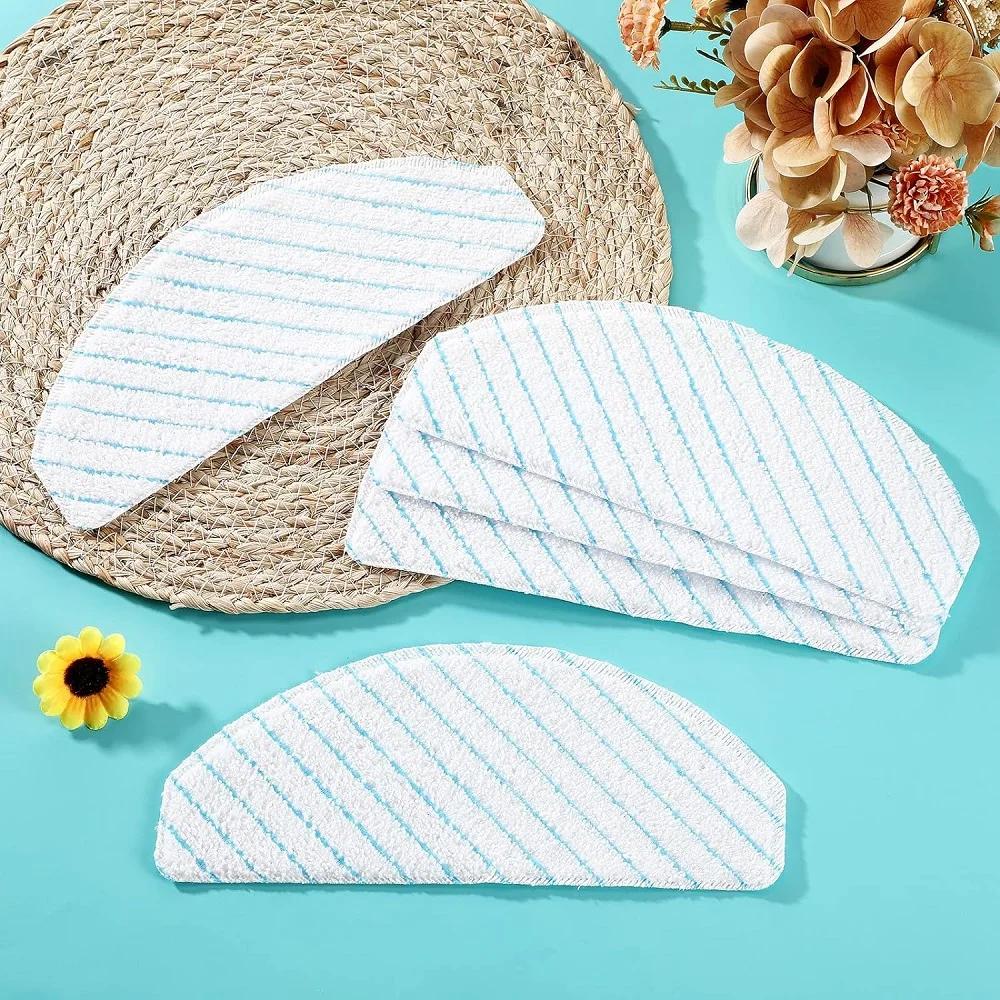3pcs Disposable Mop Pads Replacement Mopping Cloths Microfiber Mopping Cloths for T9 T8 AIVI N8, High Absorption Pads