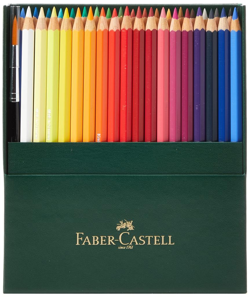 Faber-Castell Albrecht Dürer Studio Watercolor Pencil Box, 36 Colors, 117538