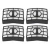 4PCS Vacuum Cleaner Strainer Filter Element Kit for Shark ZU560 XHEPA560 High Efficiency