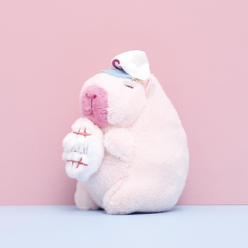 Брелок Капибара для Девочек Детский Рюкзак Декоративная Подвеска Подарок Плюшевая Игрушка