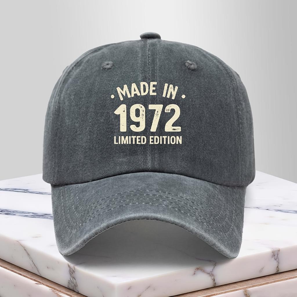 Baseball Cap Retro Old Casual Hat Men and Women Same Style Party Personality Hip-hop Hat Light Peaked Cap