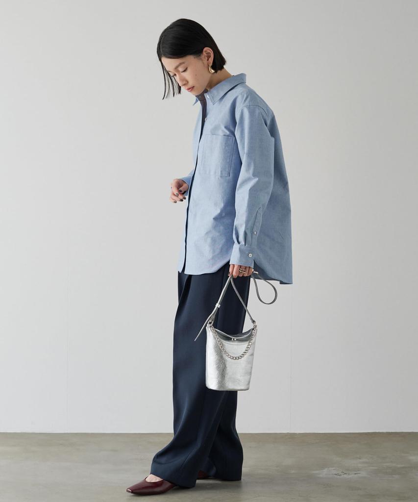 Мини-сумка на плечо с цепочкой RUZ1051122A0008 Бесплатный серебристый [Rashit] [Серебристый]