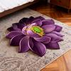 Yousheng Lotus Flower Shaped Rug 3D Visual Effect Lotus Carpet Absorbent Area Rug with Non-Slip Backing for Bedroom Living Room Bathroom Kitchen