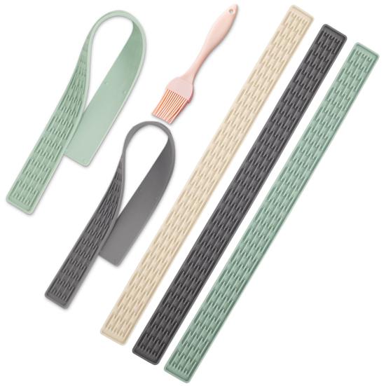 Узкий длинный силиконовый нескользящий коврик, термостойкий водонепроницаемый коврик для сушки, многофункциональный кухонный коврик для столешницы, прямоугольная мойка, сушилка для посуды