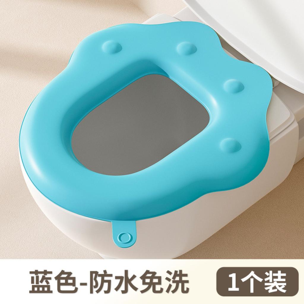 Водонепроницаемая подушка для сиденья унитаза Four Seasons Универсальная подушка для сиденья унитаза Бытовая крышка для сиденья унитаза