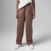 Jordan Youth  Classic Versatile Fashion Simple Knit Sports Pants Kids Pants Brown HQ8498-258