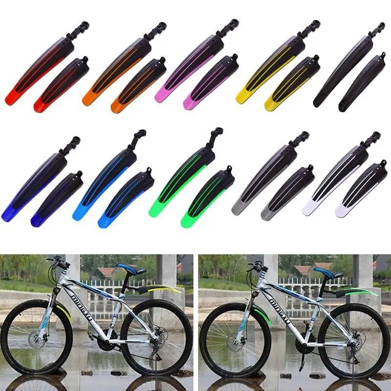 2 шт. крылья для велосипеда, крылья для горного и шоссейного велосипеда, передние и задние крылья для MTB, аксессуары для велосипеда