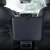 Car Leather Pocket Storage Organizer Car Seat Middle Hanger Storage Bag Tote Bag Paper Towel Bottle Pocket