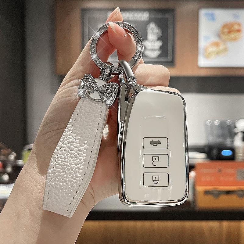 Car Key Case Cover Shell Holder For Lexus UX250 UX260 Es NX LX IS ES Es350 UX200 UX250h ES200 ES300h ES350 US200 US260h Car TPU