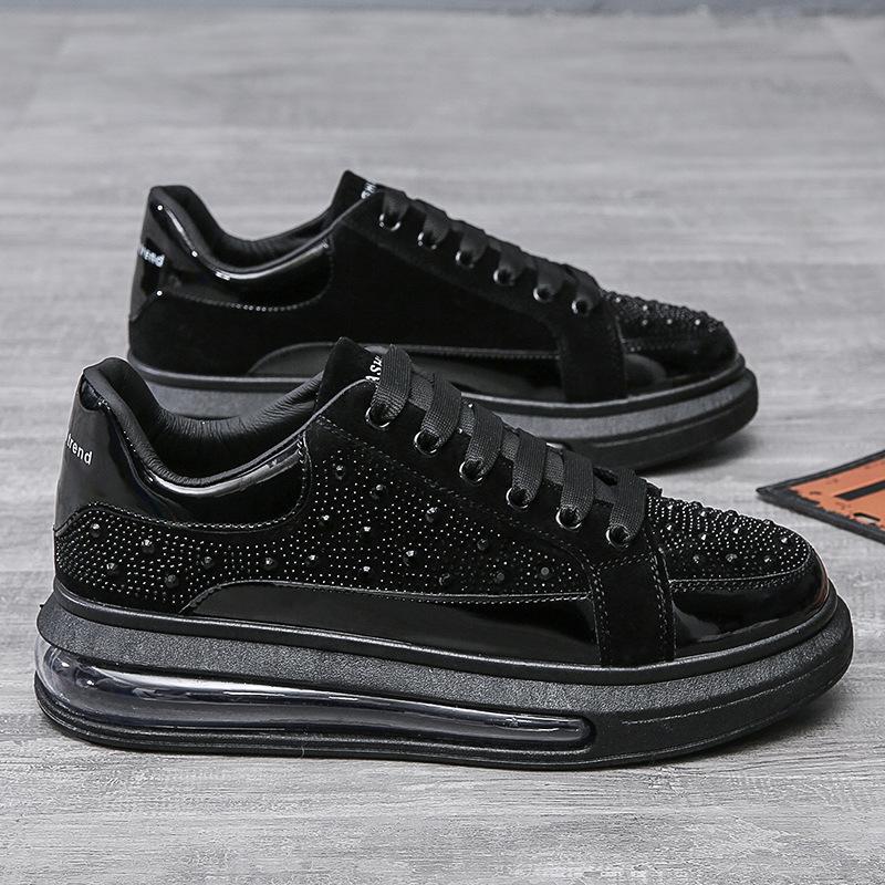 Весенняя дышащая мужская обувь из воловьей кожи, легкая повседневная спортивная обувь