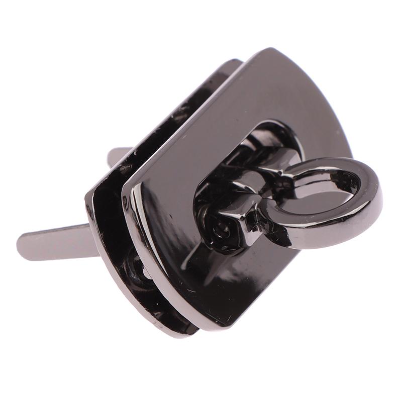 1Pc Metal Tiny Bag Clasp Turn Lock Twist Lock Clasp Leather Craft Women Bag Handbag Shoulder Bag Purse Diy Bag Hardware