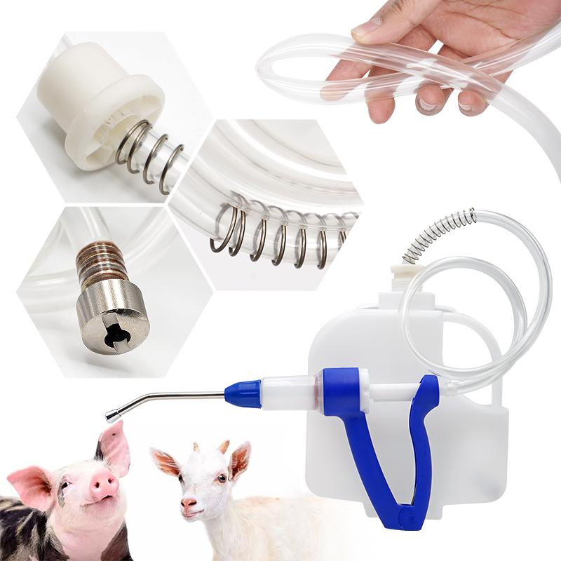 30 мл Ветеринарный Дренчер Пистолет для Непрерывного Введения Автоматическая Кормушка для Крупного Рогатого Скота Рюкзак Емкость для Лекарств Дренчерный Пистолет с или без