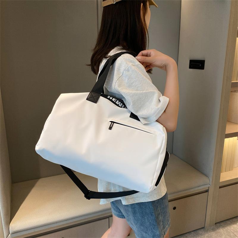Fashion Trendy Men and Women Short-distance Portable Travel Package Dry and Wet Separation Sports Gym Bag Belt Shoe Bin