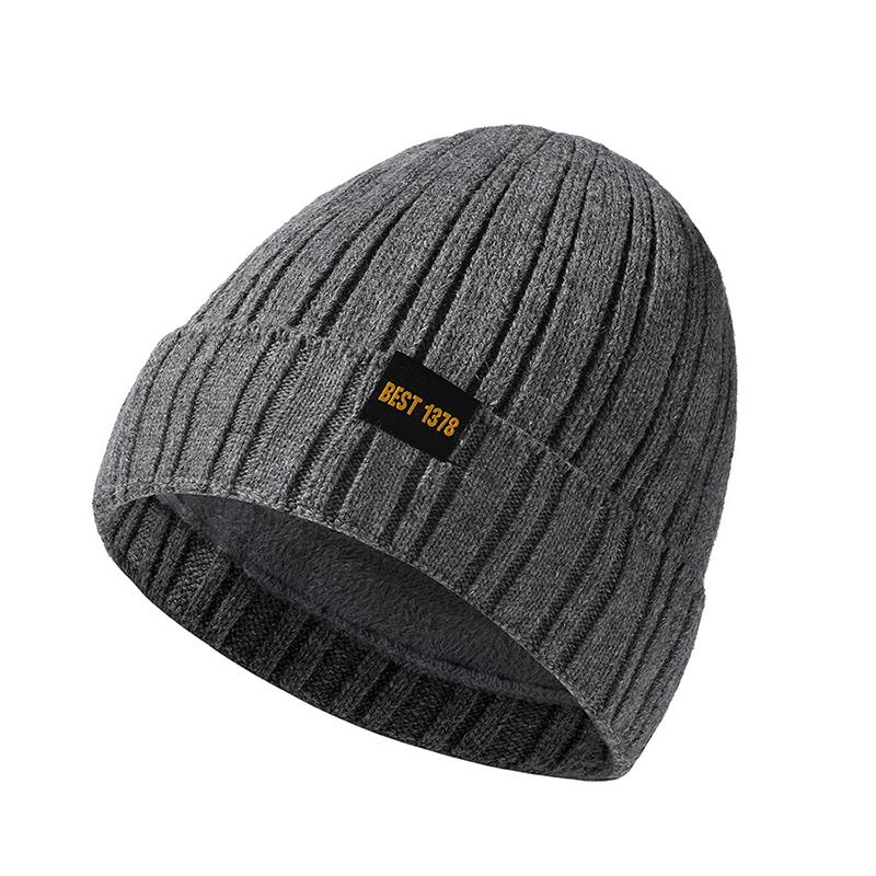 Warm Winter Hat Women Men Thick Knitted Beanies Hat Windproof Hiking Cycling Skullies Beanies Thermal Hedging Caps