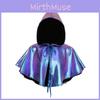 Gothic Vampire Cloak With Polyester Material For Cosplay And Fantasy Role Play