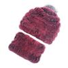 Fur Hat Children Fall and Winter Outdoor Warm Ear Protection Scarf Mom Leisure Set