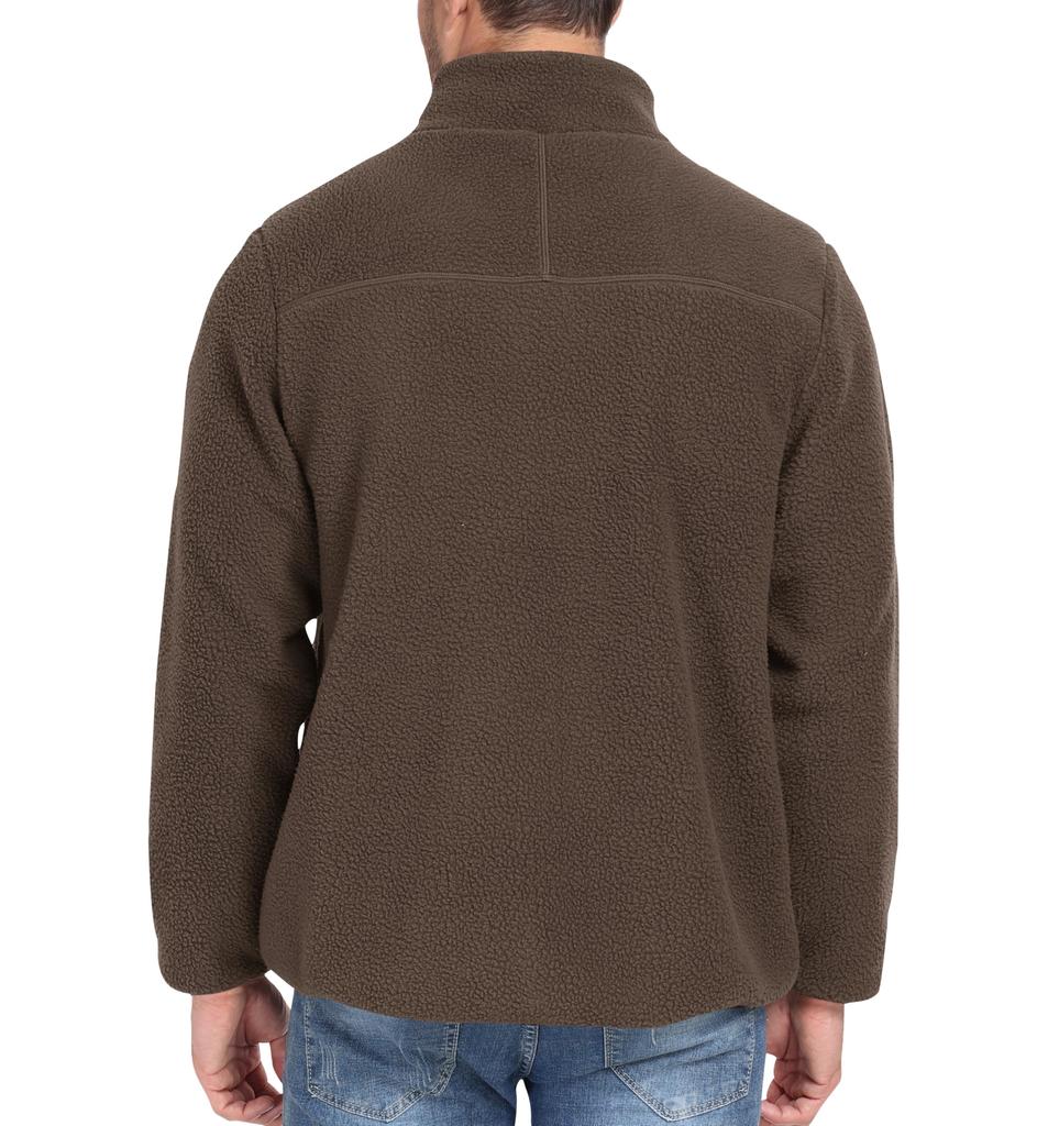 Флисовая Боа MoFiz Боа Холодная Однотонная Зимняя Мужская Куртка, Верхняя Одежда, Куртка, Пальто, Погода, Ветрозащитная, Теплая, Для Поездок, Повседневная, Для Пеших Прогулок, Цвет, Простая,