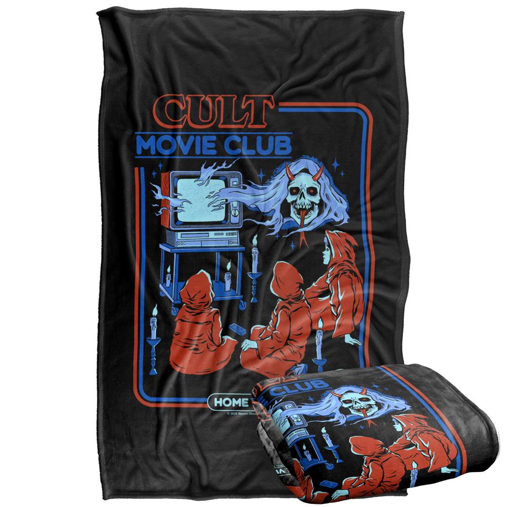 Steven Rhodes Cult Movie Club Soft Touch Blanket