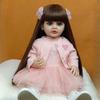 55 см Мягкая силиконовая виниловая кукла Reborn для всего тела для маленьких девочек, красивая Бетти для девочек, принцесса Boneca Reborn, игрушка, реалистичные куклы для детей, рождественские подарки