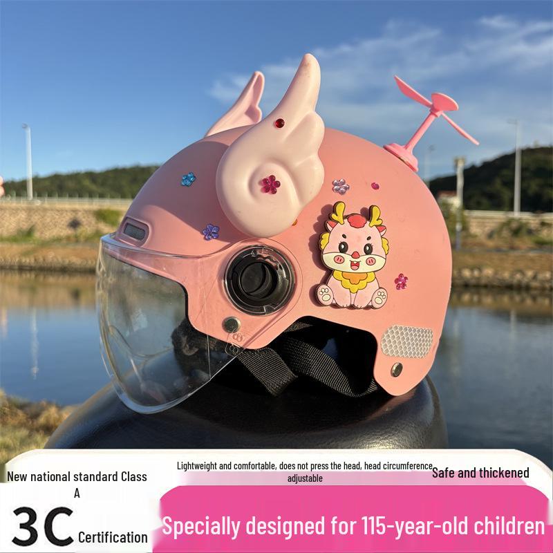Новый детский шлем, сертифицированный 3C (Возраст 1-15) - Дышащий, Защищающий от солнца, Ударопрочный для лета