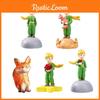 Top Quality Resin Crafts Little Prince Fox Cake Baking Eternal Flower Mini Ornaments Wholesale