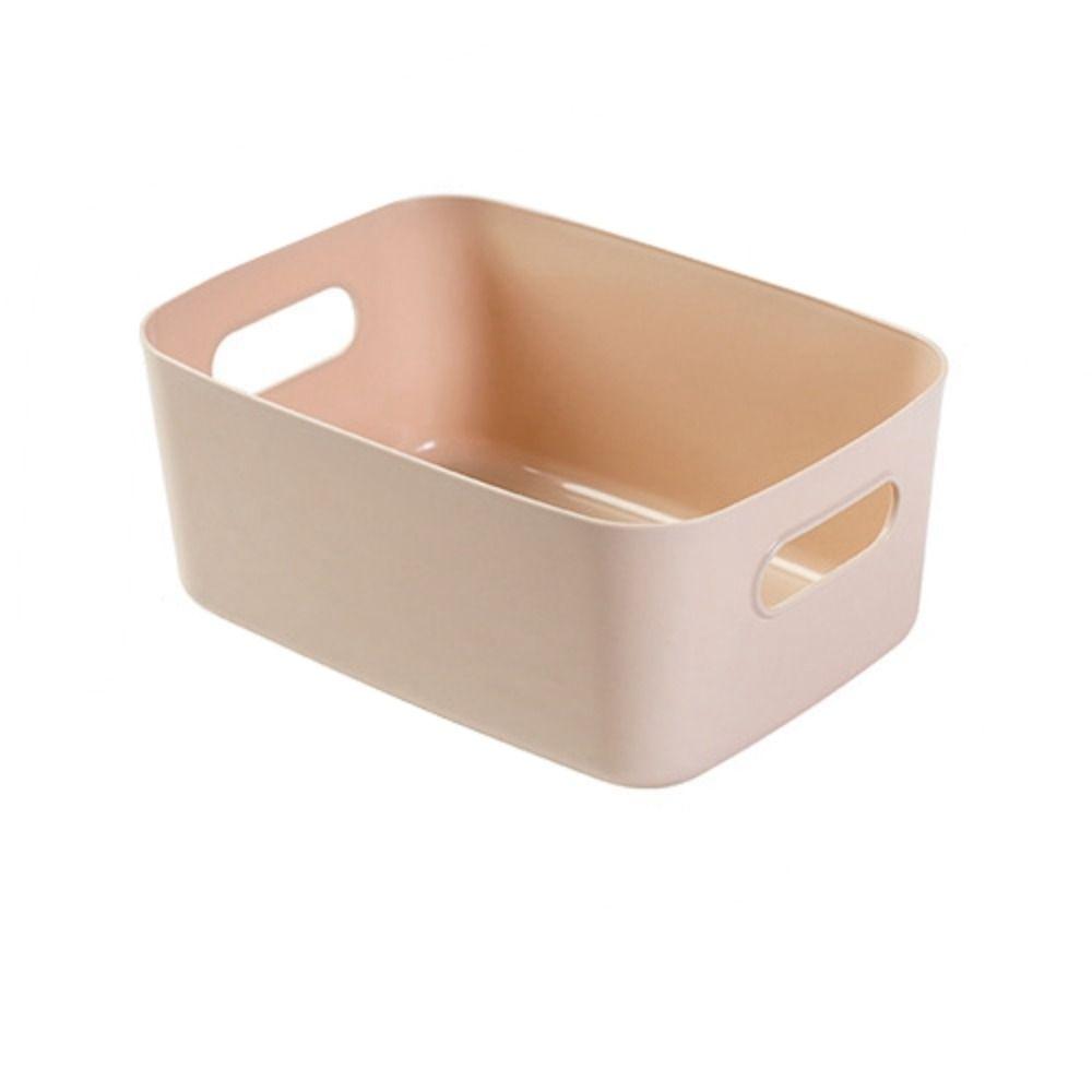 PP Multiple Colour Storage Baskets High-capacity Sundry Sorting Box Plastic Storage Boxes  Cupboard