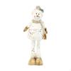 Christmas Snowman Doll Standing Craft Extendable Legs Figurine