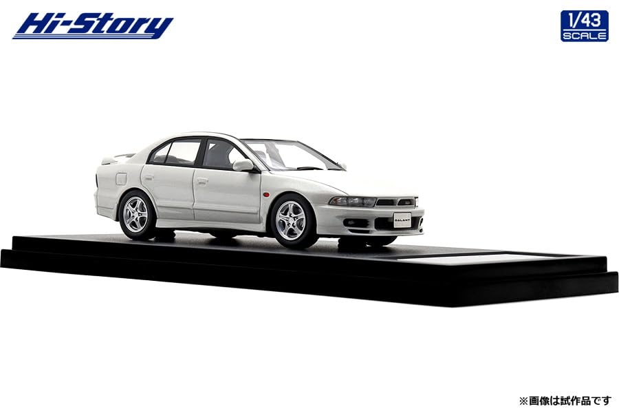 Interallied Hi Story 143 Mitsubishi Galant VR-4 (1996) Модель Galaxy White Finished HS513WH